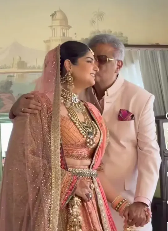 Anshula Kapoor's bidaai video with Boney Kapoor moves fans