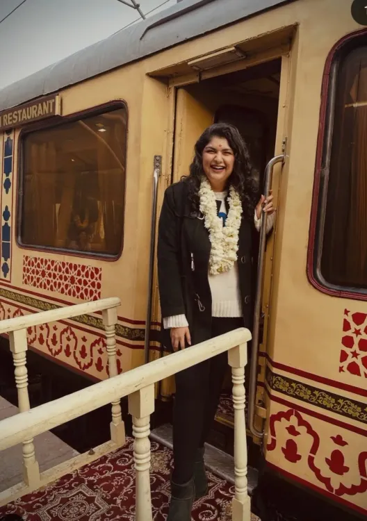 Did Anshula Kapoor Just Experience Royalty on the ‘Palace on Wheels’ Train?