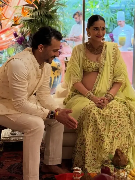 Did Anshula Kapoor Just Share a Beautiful Moment from Sonam Kapoor's Baby Shower?