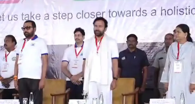 अंतरराष्ट्रीय योग दिवस 2026: कान्हा गांव में 50-दिवसीय काउंटडाउन शुरू, किशन रेड्डी बोले- योग को जन-आंदोलन बनाएंगे