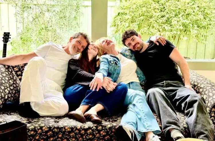 Antonio Banderas shares Los Angeles moments with daughter Stella, ex-wife Melanie