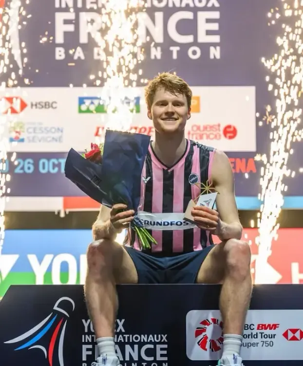 What Led Anders Antonsen to Withdraw from the BWF India Open?