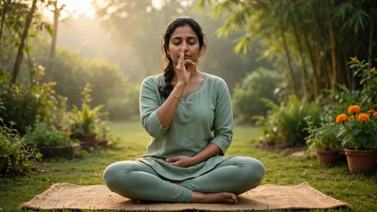 अनुलोम-विलोम प्राणायाम से खांसी में राहत: आयुष मंत्रालय ने बताए फायदे, तनाव भी होगा कम