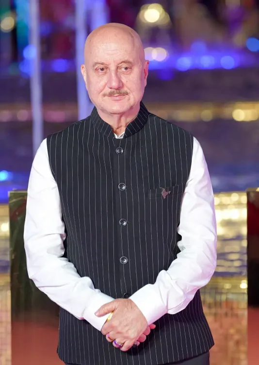 Anupam Kher sings playback for theatre musical Jaane Pehchaane Anjane