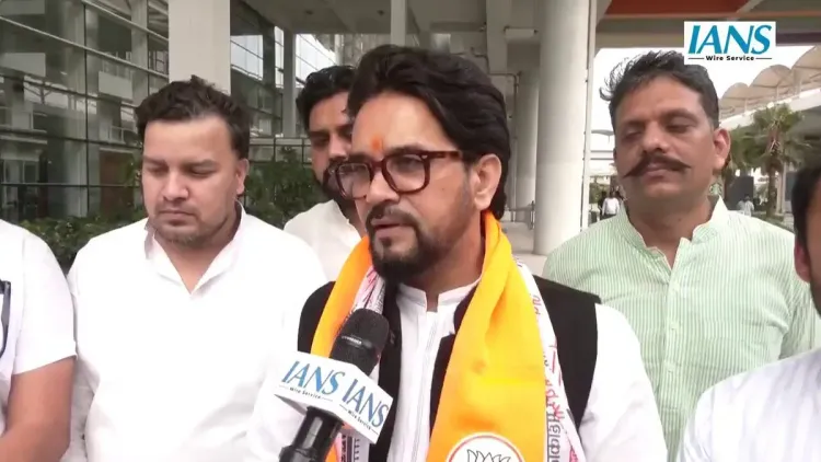 Anurag Thakur Accuses CM Bhagwant Mann of Beadbi