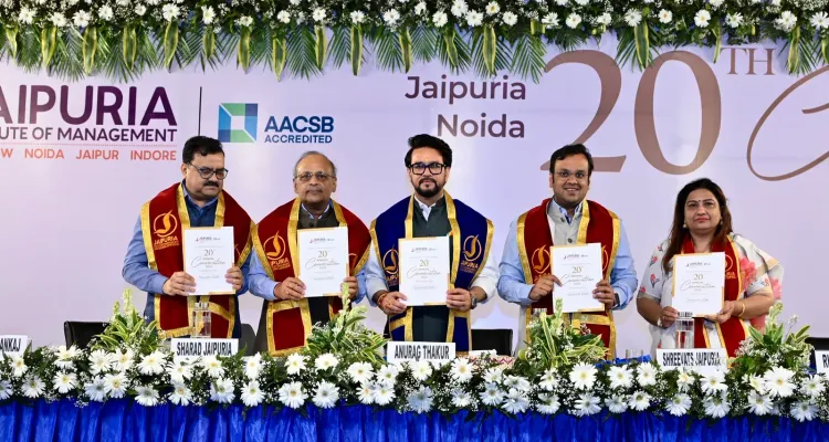 Anurag Thakur Addresses Jaipuria Management Convocation