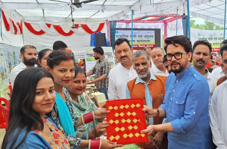 Anurag Thakur Attends Natural Farming Workshop in Bilaspur
