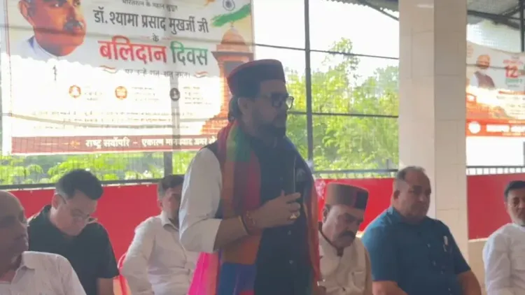 Anurag Thakur Cites Nationalism as Key to BJP's 3 Wins
