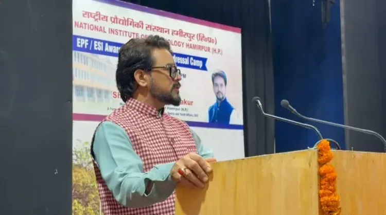 Anurag Thakur Highlights Gratuity Hike, Equal Benefits for Fixed-Term Workers