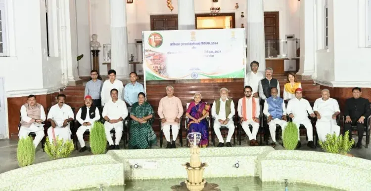 Anurag Thakur-led JPC meets UP Governor on One Nation One Election