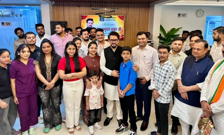 Anurag Thakur Meets Kanpur Dignitaries to Mark 12 Years of NDA Rule