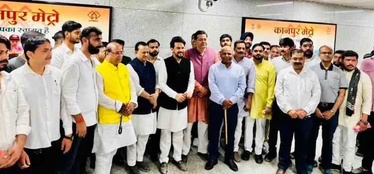 Anurag Thakur Reviews Kanpur Metro Under NDA's 12-Year Mark