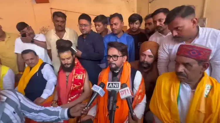 Anurag Thakur Slams TMC Rule, Says Even Elected Reps Live in Fear