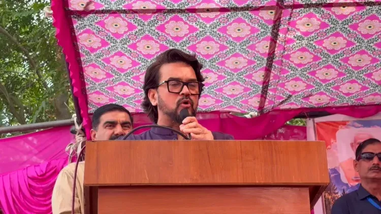 Anurag Thakur targets Congress over EVM flip-flop
