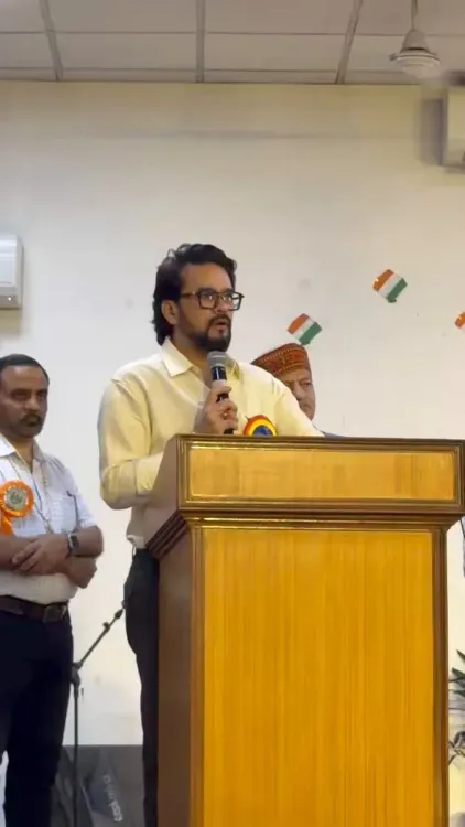 Anurag Thakur Urges Support for Himachal Local Products, SHG Women