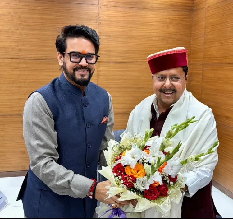 Anurag Thakur Wishes BJP Chief Nitin Nabin on Birthday