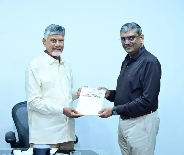 AP CM Naidu Reviews July 2026 Economic Report, GSDP Hits 9.9%