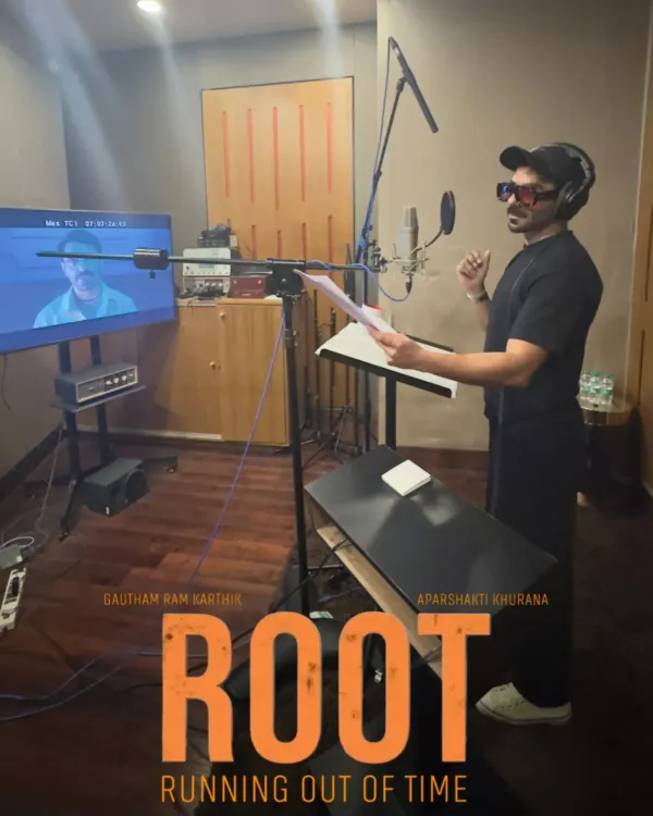 Did Aparshakti Khurana Just Complete Dubbing for His First Tamil Film 'ROOT'?