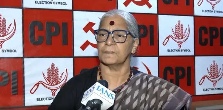 सीपीआई नेता एनी राजा का सवाल: अपराधियों को चुनाव लड़ने की राहत, सीएए विरोधियों को जेल क्यों?