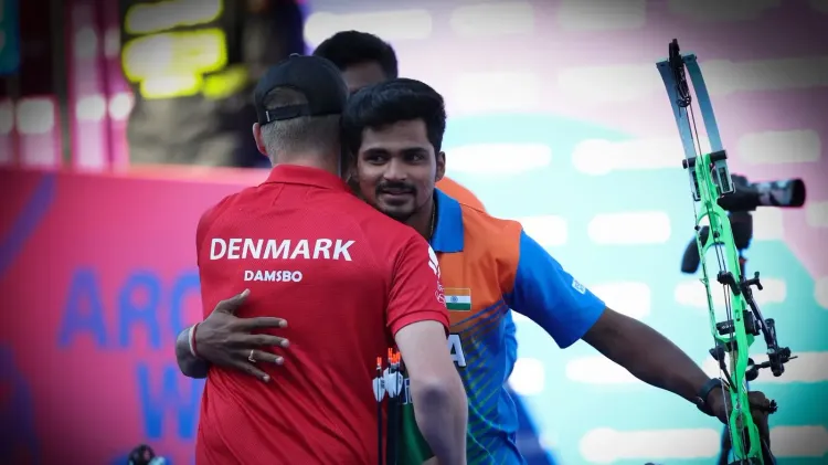 Sahil Jadhav clinches bronze in men's compound at Shanghai World Cup