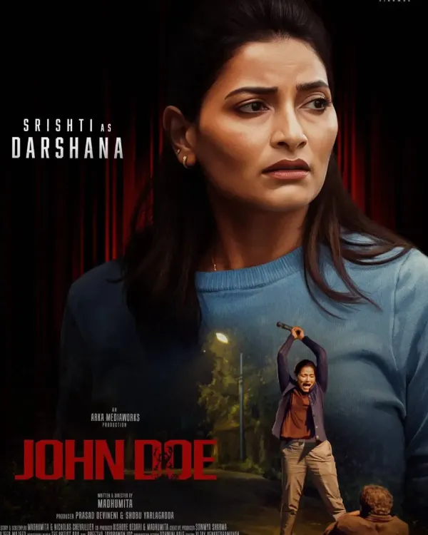 John Doe: Srishti plays Darshana in Arjun Das psychological thriller