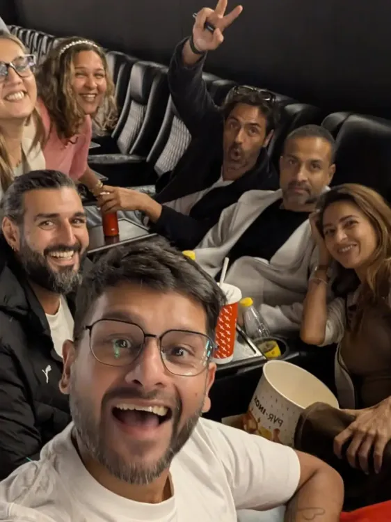 Arjun Rampal has a 'blast' watching 'Dhurandhar' with his 'Goa Gang'