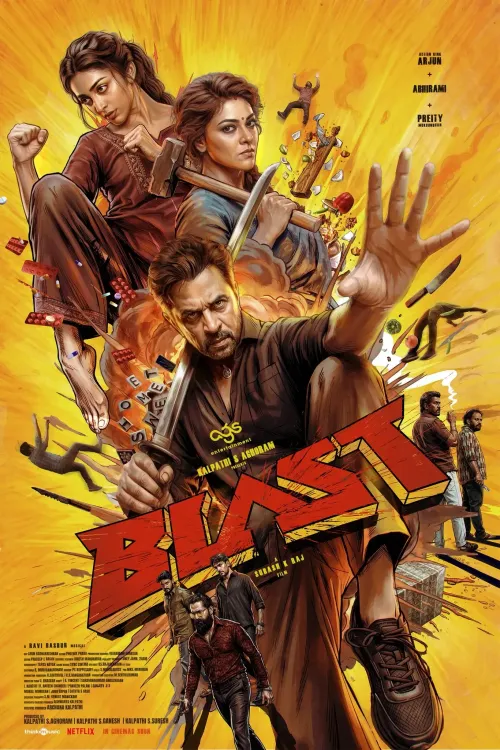 Blast: Arjun Sarja & AGS Entertainment's Big Tamil Film Revealed