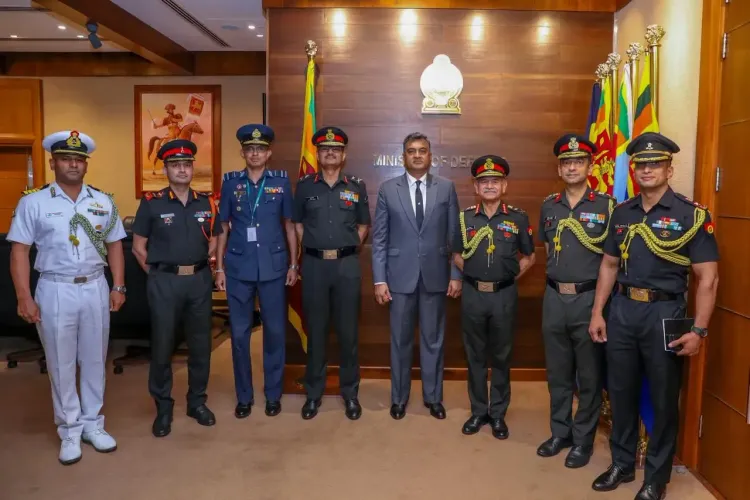 What Did Army Chief Gen Dwivedi Discuss with Lankan Officials on Military Cooperation?
