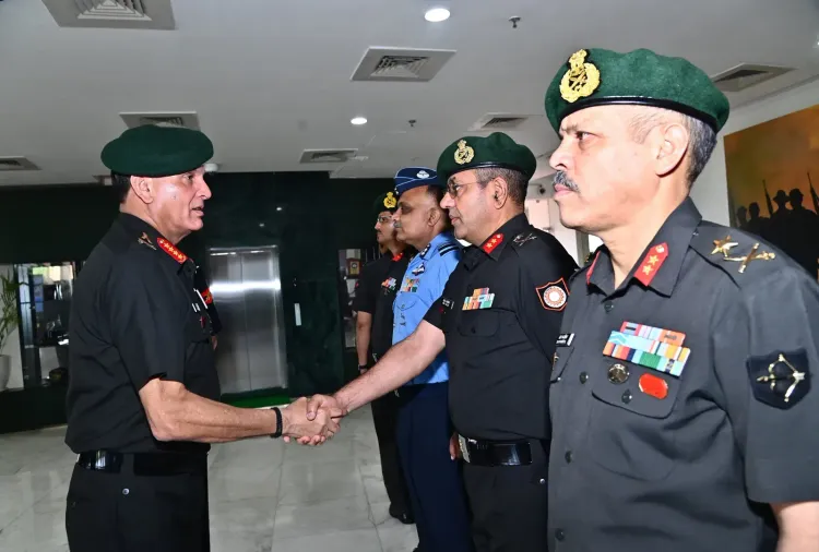 Army Chief General Dhiraj Seth reviews Sapta Shakti Command readiness in Jaipur
