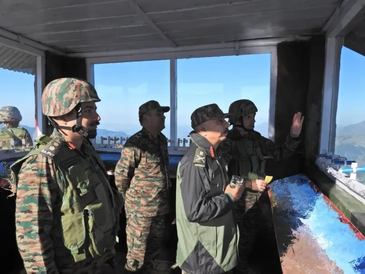 Lt Gen Mohit Seth reviews LoC operational preparedness in Poonch, J&K