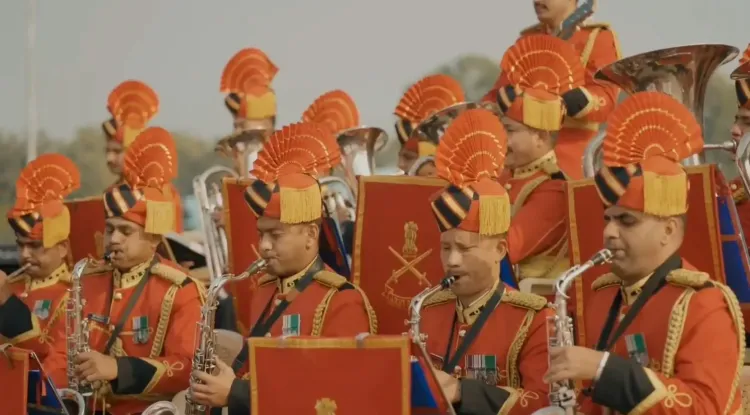 Did the Army's Symphony Band Captivate Audiences with a Special 'Vande Mataram' Performance at CP?