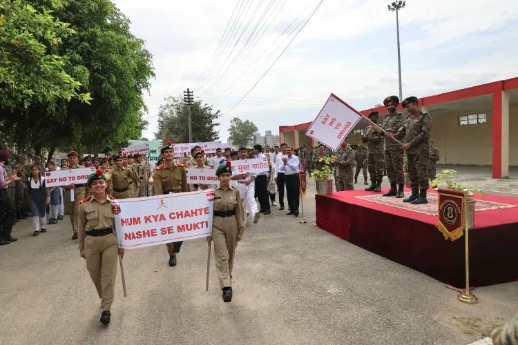 Indian Army's White Knight Corps Unveils 100-Day Anti-Drug Campaign in Jammu & Kashmir