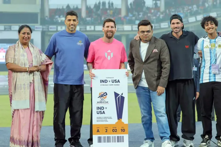 क्या लियोनेल मेसी अरुण जेटली स्टेडियम पहुंचे? जय शाह ने दिए खास उपहार!