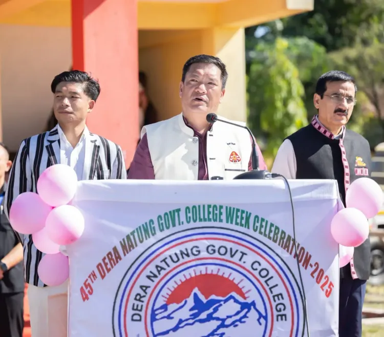 What Did Arunachal CM Khandu Announce About Scholarships for Tribal Youth?