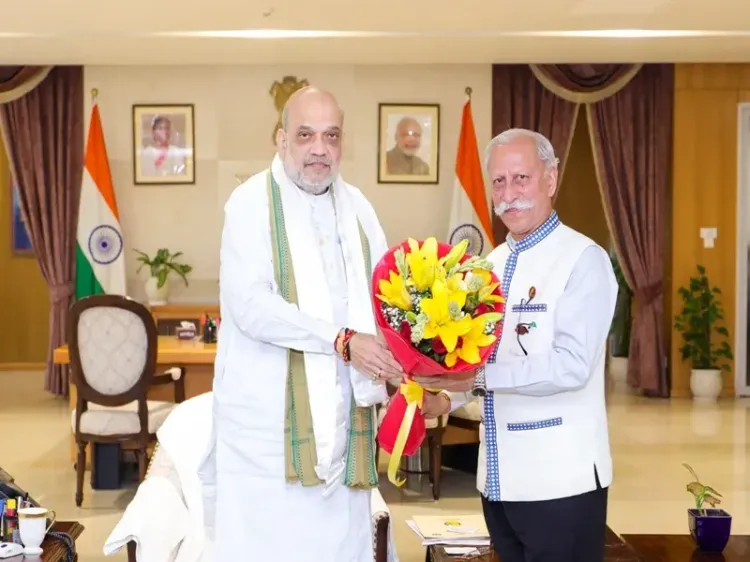 Arunachal Governor briefs HM Amit Shah on border security, drug menace