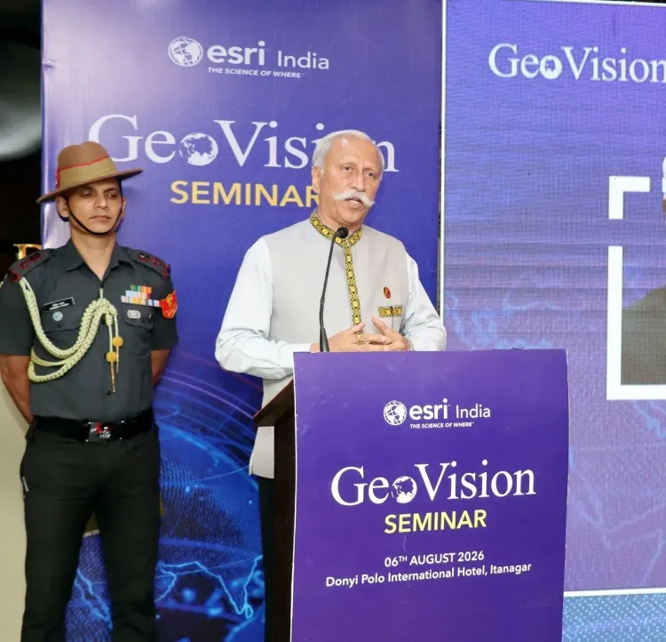 Arunachal Governor pushes drone-based GIS mapping for border development