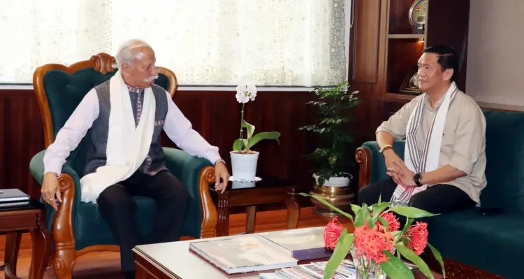 Arunachal CM Khandu briefs Governor on ₹1.5 lakh crore Siang Project