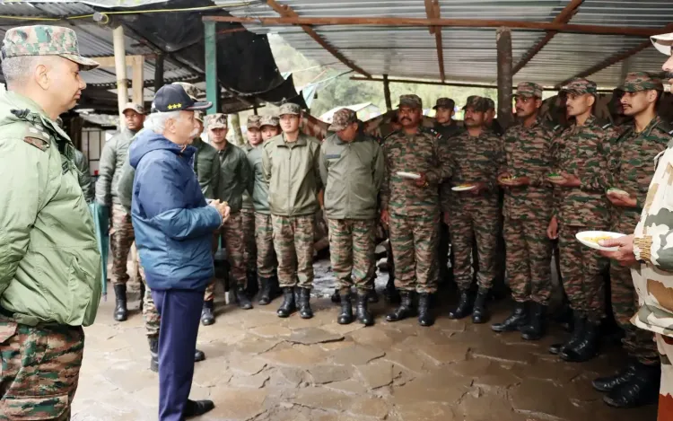 Arunachal Governor Inspires Troops at Remote Border Outpost