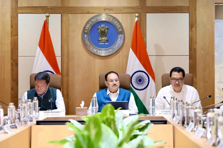 जेपी नड्डा का अरुणाचल प्रदेश दौरा: बाढ़ प्रभावित इलाकों का जायजा, CM पेमा खंडू के साथ समीक्षा बैठक