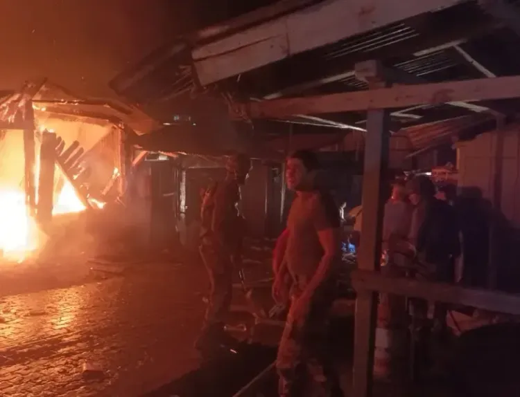 क्या अरुणाचल प्रदेश में दीपावली समारोह के दौरान लगी आग में असम राइफल्स ने जानें बचाई?