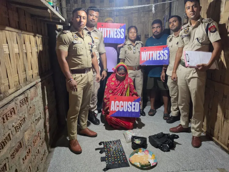 सिलचर में पुलिस छापेमारी: 8,000 याबा टैबलेट और 749 ग्राम हेरोइन बरामद, दो ठिकाने ध्वस्त