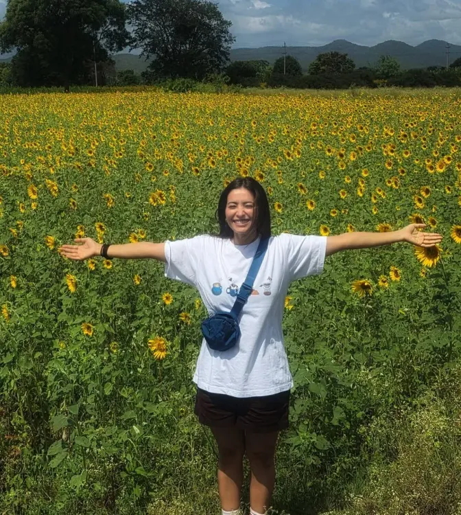 Asha Negi shares dreamy golden field photos on Instagram