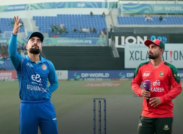 Did Bangladesh Choose to Bat First Against Unchanged Afghanistan?
