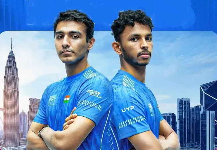 Asian Doubles Squash 2025: Abhay-Velavan open title defence with win in Sarawak