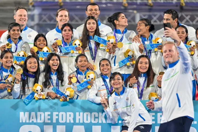 एशियन गेम्स 2026: भारतीय महिला हॉकी टीम का ऐतिहासिक गोल्ड, राष्ट्रपति मुर्मू बोलीं- युवा लड़कियों की प्रेरणा