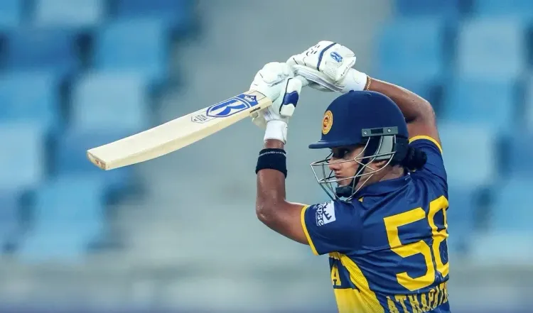 Athapaththu's unbeaten 83 steers Sri Lanka women into Asian Games final