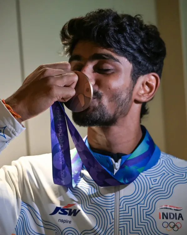 Jay Meena wins India's first Asian Games soft tennis medal, promises Modi 5 golds at 2030 CWG