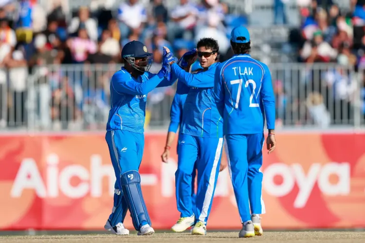 India beat Sri Lanka by 124 runs to reach Asian Games cricket final