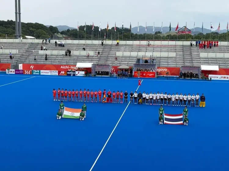 India women's hockey thrash Thailand 20-1 at 2026 Asian Games