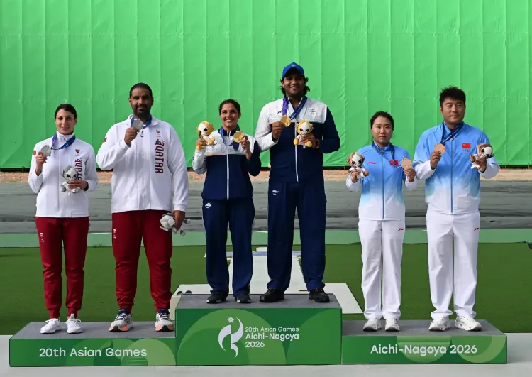 Asian Games 2026: India sweeps compound archery gold, wins trap mixed team title